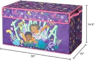 Collapsible Toy Storage Trunk