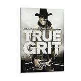 ECGRLNV Bilder Wohnzimmer Modern 40 * 60cm True Grit Movie 
