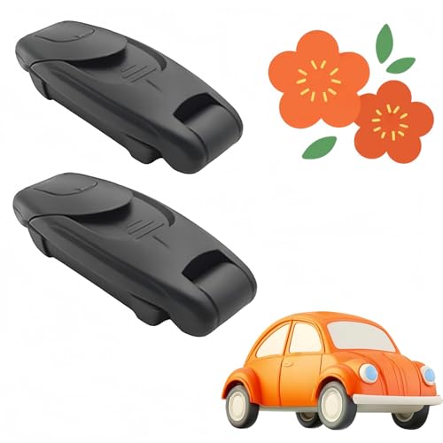 2PCS Car Seat Belt Clip Universal Seatbelt Adjuster Clip & Shoulder Belt Positioning Clip Seatbelt Clips for Anti-Escape Safety & Comfort Quick Install Seatbelt Clip for Enhanced Driving Safety