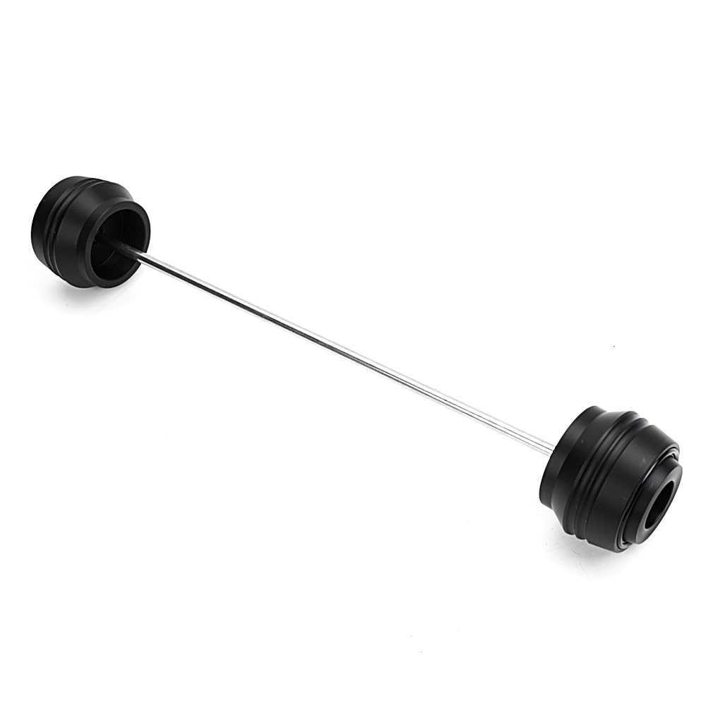 Für Yamaha MT07 MT-07 MT 07 FZ07 2014-2020 2021 2022 2023 2024 Motorrad Gabel Vorder- und Hinterradachse Slider Crash Schutzpad Zubehör (Schwarz)