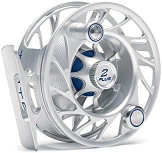 Hatch Finatic 2 Plus Large Arbor Fly Reel - Clear/Blue - Free 2-Day Shipping
