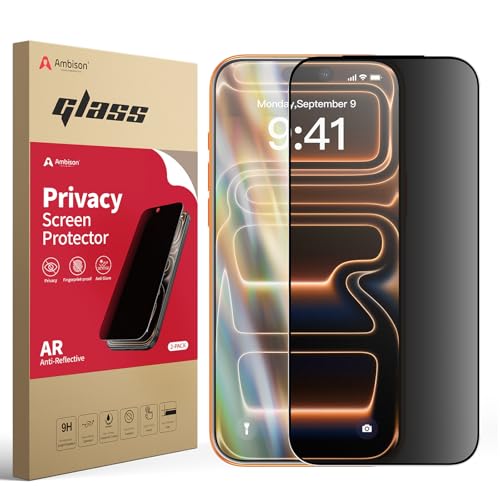 Écran iPhone 17 Pro Max protégé des rayures et des regards indiscrets