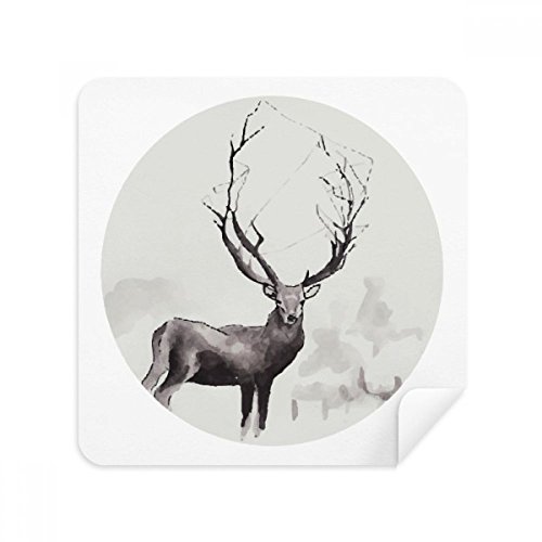 Tissu lunettes de renne noël effet artistique screen cleaner
