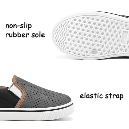 Image of K KomForme Toddler Sneakers for Girls Boys Slip On Canvas Walking Shoes | Lightweight, Comfortable