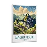 GuYaNa Machu Picchu Peru Reise-Poster Landschaft 20 x 30 cm 