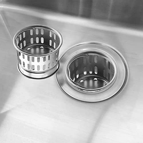 Colador para fregadero de acero inoxidable 3.03 pulg miniatura 7