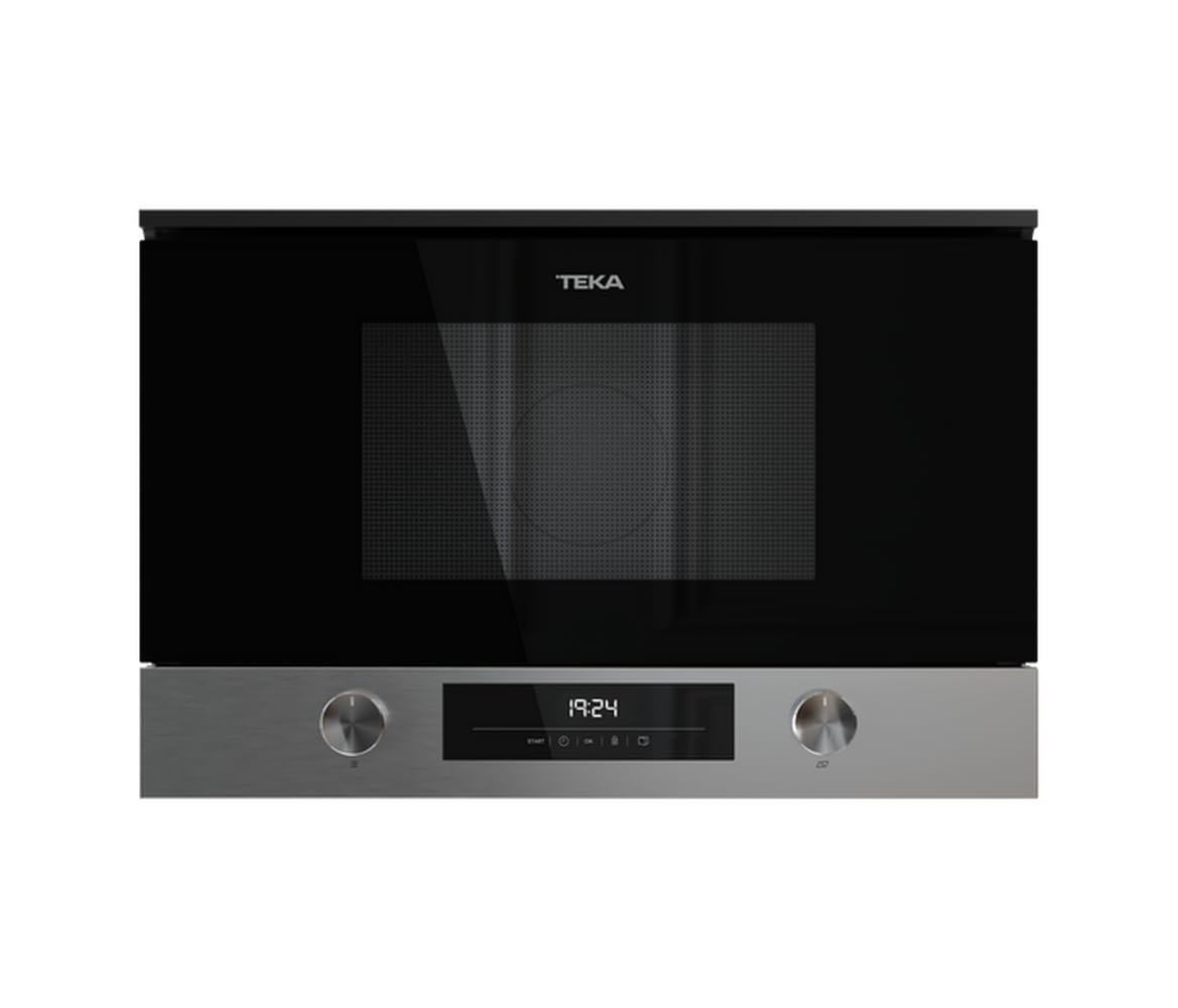 TEKA Microondas Integrable con Base Cerámica, Capacidad 22 L, Apertura Derecha, Modelo NEO MS 6220 BIS R SS