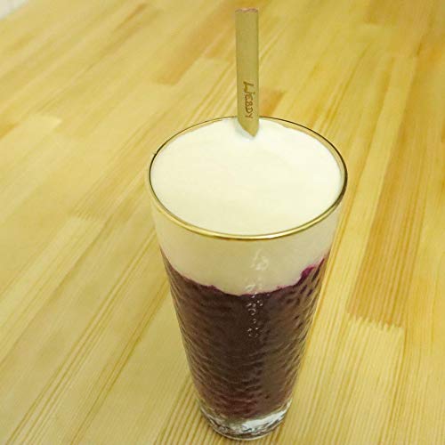 Liebdy® Set da 10 cannucce in bambù (10 pezzi da