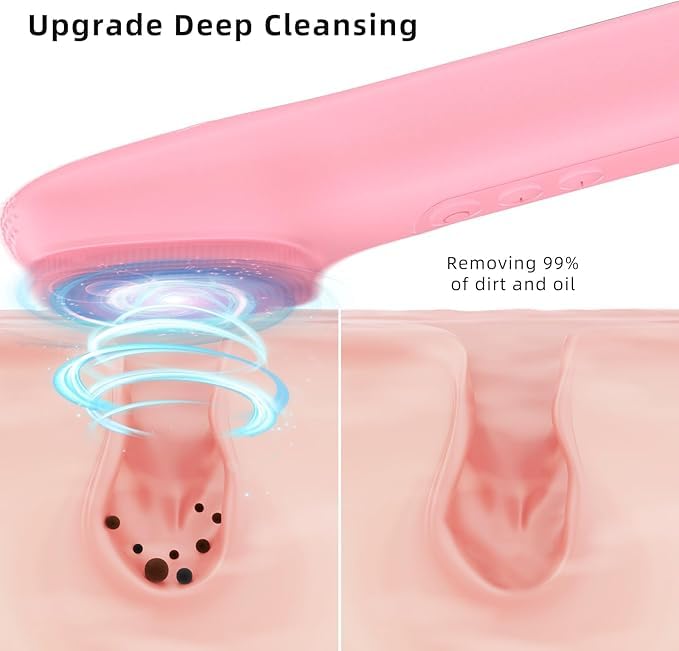 Facial Cleansing Brush Soft Exfoliating Face Wash Brush PD001