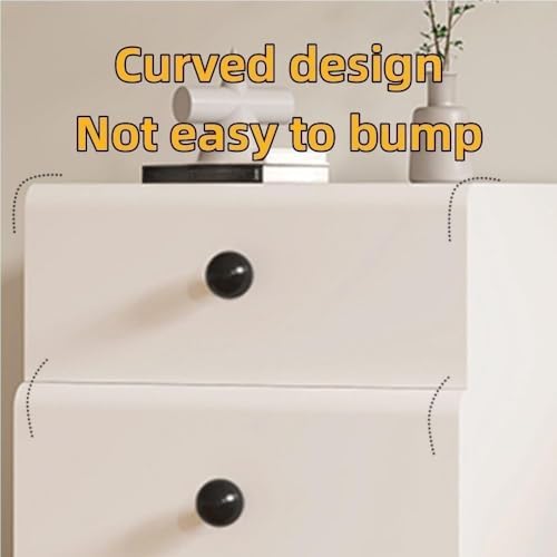 Wooden Bedside Table with 2 Drawers, Soft Leather Accent End Table for Small Spaces, Stylish Nightstand for Living Room & Bedroom Furniture (40cm)