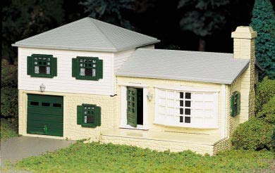 Kit de construction à deux étages Plasticville O Scale pour maquette ferroviaire