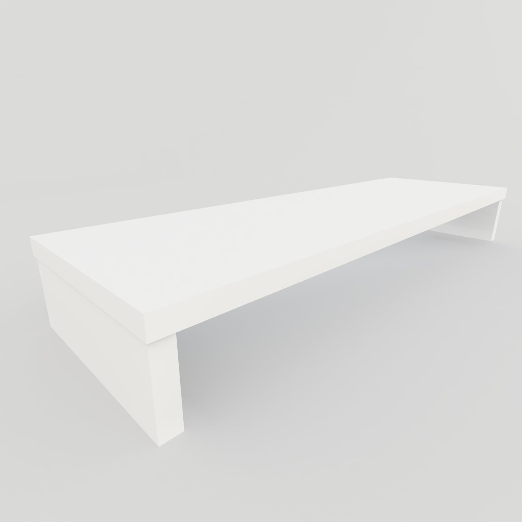 Henor Uchwyt podnośnika TV 110 x 35 x 15 cm Biały. Wytrzymuje 60 kg.