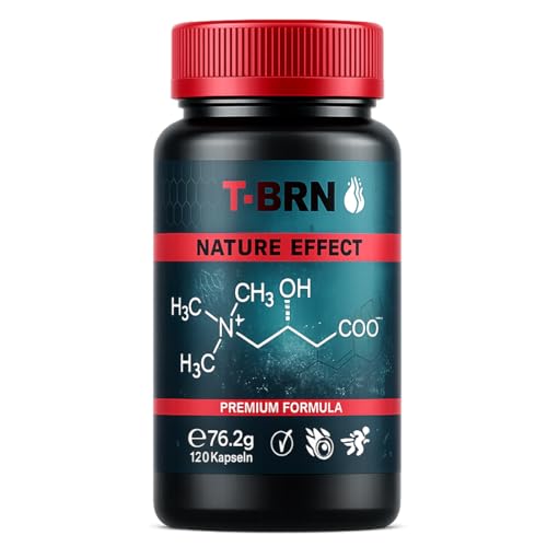 NATURE EFFECT T-BRN Stoffwechsel Formel mit Cholin & Grüntee + 5 weitere hochwertige Inhaltsstoffe - 120 Kapseln für Frauen & Männer - 2 Monatspack