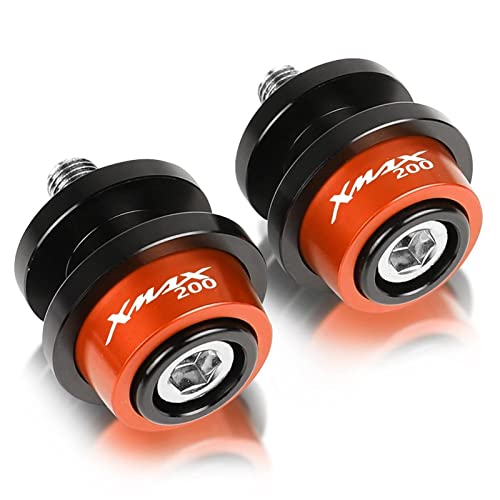 Deslizador marco moto Carretes de sworkarm POR ya-ma-ha Xmax200 xmax 200 x-max 2021 2020 Todos los años Cnc Accesorios for motocicletas de aluminio Swearm Slider Spools 6mm Tornillo de soporte (color Cover