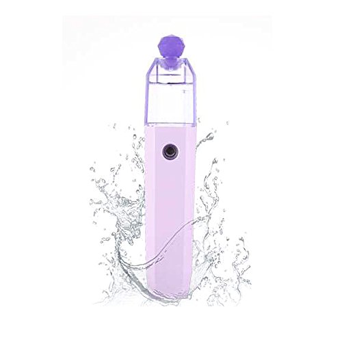 Pinkiou Portable Nano-Ionic Mist Spray Cool Sprayer Hydrating Refresh Soft Skin Mister Mini Humectant Beauty Skin Care Tool Water Spa Moisturizer Steamer for Eyelash Extension(Pink)