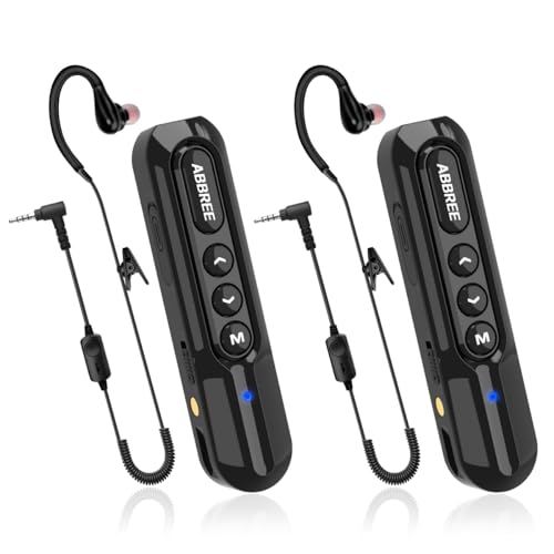 Super Mini Walkie Talkies,Portable Small Two Way Radio Walkie Talkies for Adults with Earpieces for Baseball Communication Device,Pitch,Restaurant,Retail Stores,Hotel,Hospital,Outdoor Sports,2 Pack