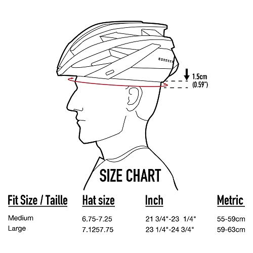 Coros Omni Smart Cycling Helmet w/Bone Conduction Audio, LED Tail Lights, SOS Alert Removable Visor | Adjustable Sizing | Connects via Bluetooth Music, Calls Navigation (Certified Refurbished)