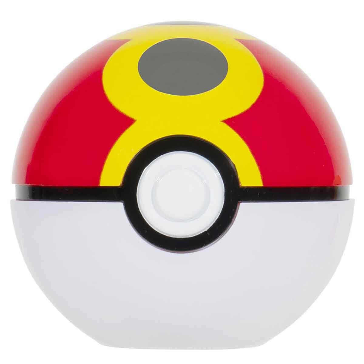 Pokémon PKW3640 Clip'n'Go Poké Ball Panflam & Wiederball, Poké Ball Oficial con Figura de 5 cm