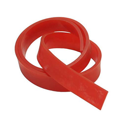 Povokici 6Ft - 72" Silk Screen Printing Squeegee Blade - 60 Duro - Polyurethane Rubber -Us Stock #TOP3