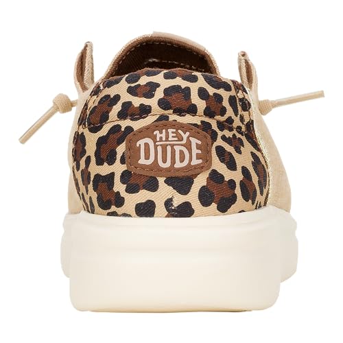 Image of HEYDUDE Wendy Rise Animal, Women's Shoes, Women's Slip-on Loafers, Comfortable & Light-Weight