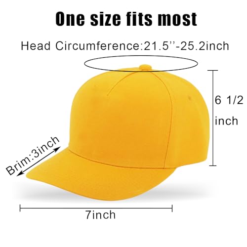Image of 5-Panel Baseball Cap for Workouts, Hiking, Outdoor Sports, Customizable DIY Design, All-Season Comfort Fit, Adjustable