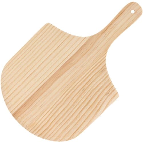 AMOYER Cáscara De Pizza De Bambú, Paleta De Pizza Antiadherente, Cáscara De Pizza De Madera para Hornear Pizza Y Pan Caseros De 12 Pulgadas