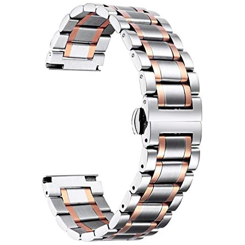 Correas de Reloj Acero Inoxidable BINLUN 6 Colores Cover