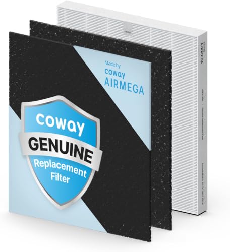 Image of COWAY Airmega AP-1512HH & 200M Filter Replacement Set, HEPA Filter and Deodorization Filter, AP-1512HH-FP Fresh Starter, 3304899 (Pack of 5)