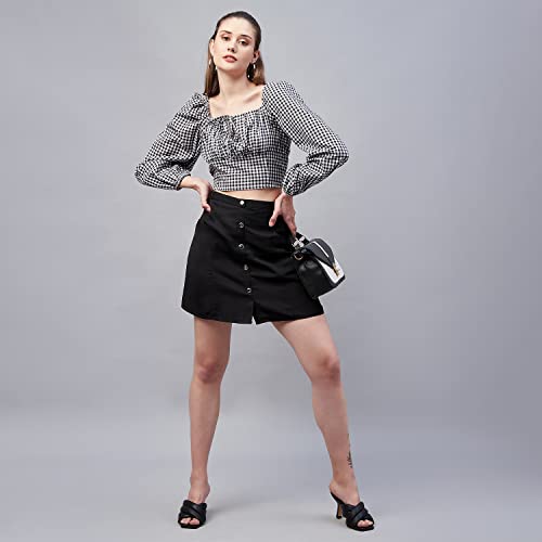 Image of Marie Claire Polyester Western Skirt