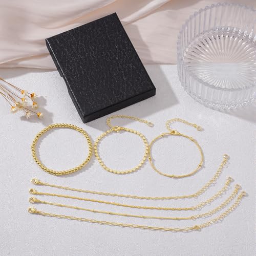 Turandoss Gold Bracelets Set for Women No Tarnish Trendy Jewelry Gifts - image 7