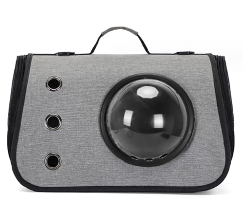 �y�b�g�L�����[�o�b�O �F���D�J�v�Z���^ PU �f�� ��� & �V�����_�[ �܂肽���� ���L���p (�O���[)