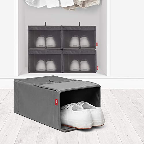 Rayen Shoe Boxes, Grey, Medidas: 23 x 34 x 16 cm - Image 3