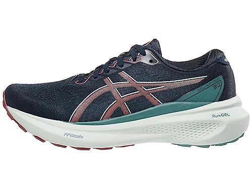 ASICS Gel-Kayano 30 hardloopschoenen voor dames, Frans Blauw/Licht Granaat, 35.5 EU