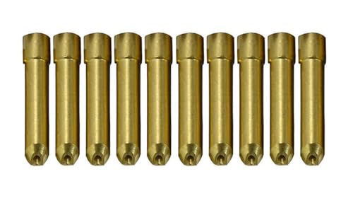Image of RIVERWELD TIG Short Wedge Collet 4C332GS 3 /32 inch 2.4mm 10pcs | Fit DB SR WP 17 18 26 TIG Welding Torch