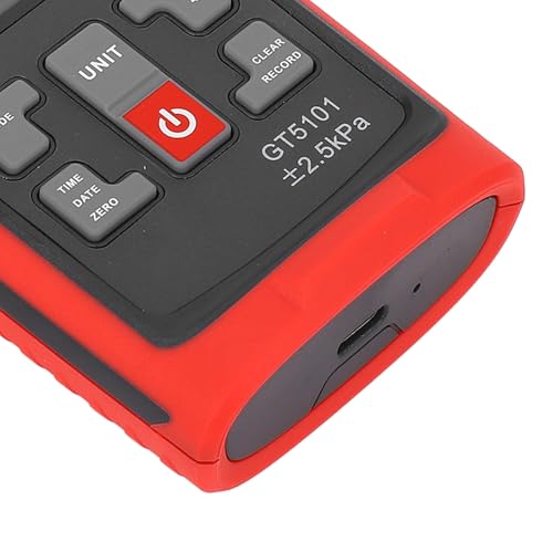 Manomètre numérique haute précision avec écran LCD rétroéclairé Irfora