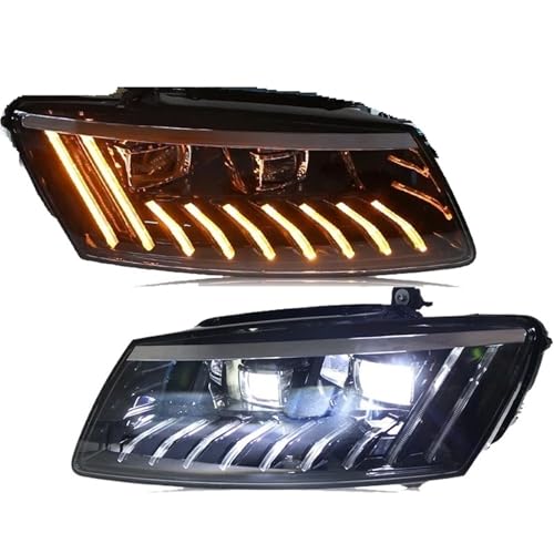 Image of TWMEU Car Headlight For Q5 2008-2018 Front Light LED DRL Moving Turn Signal Headlamp Car Accessories Plug And Play Car LED Headlights Assembly Front Bumper Head Light