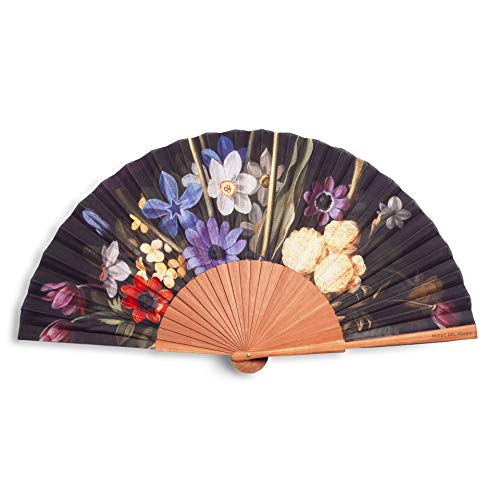 Abanico 'Bodegón con alcachofas'