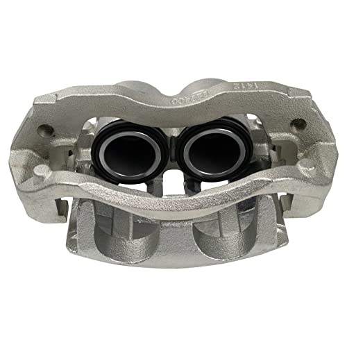 Image of TRQ Front Driver and Passenger Side Brake Caliper Set Compatible with 07-18 Freightliner Sprinter 3500 07-09 Dodge Sprinter 3500 10-18 Mercedes-Benz