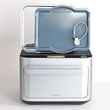 Brava Oven Starter Set: 10-in-1 Touchscreen Countertop Smart Oven, Air Fryer, 6-Slice Toaster, Slow Cooker, Reheater, Dehydrator, Rice Cooker, Auto-Shut Off, 1800W, Stainless Steel Smart Kitchen Appliance