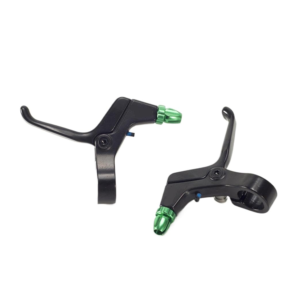 Zkrgzbbnr Greed 2 Finger Brake Levers Compatible With Mountain Bicycle Kid Bike Mtb Mechanical Disc Brakes Linear-Pull Brakes(Greed)