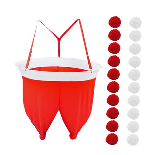 Sharplace Schneeballspiel mit Weihnachtsmannhose – Interaktives...