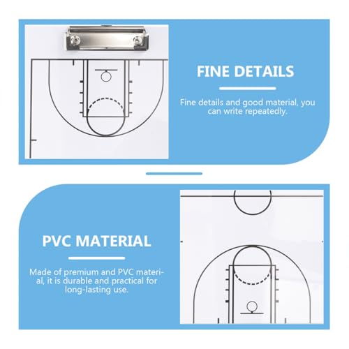 Planche de basket-ball effaçable PVC matériel démonstration tactique