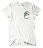  Yoshi Pocket T-Shirt (L, Weiß)