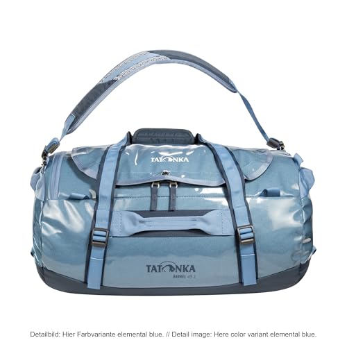 Image of Tatonka Barrel 45L Waterproof Travel Bag with Backpack Function, Large Opening, Padded Base and Lockable Zip, Apricot, 45 L, Durable Travel Bag with stowable Backpack Shoulder Straps, Apricot, 45 L,