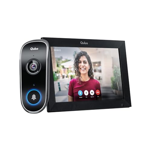 Qubo Instaview New Age Video Doorphone from Hero Group | 3MP Video Doorbell Pro 2K + Wireless Home...