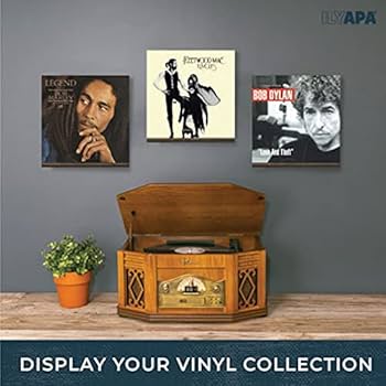 Amazon.com: Ilyapa Wood Vinyl Wall Mount - 6 Pack Espresso