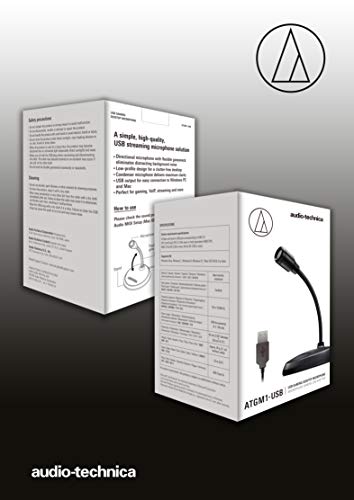 Audio-Technica ATGM1-USB USB-Gaming Desktop Mikrofon – Bild 4