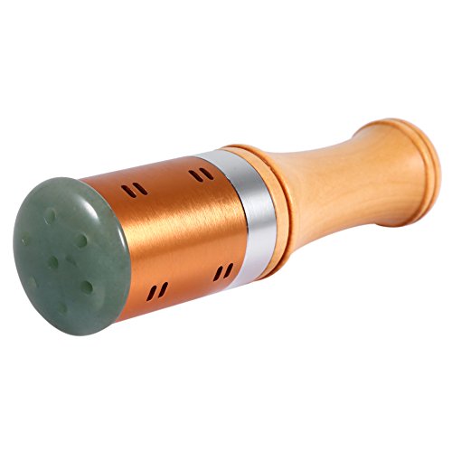 JEOZBM Juego de Moxibustión Tradicional Chino, Kit de Varillas de Moxa para Ojos Faciales, Orejas y Abdomen(a-Oro)