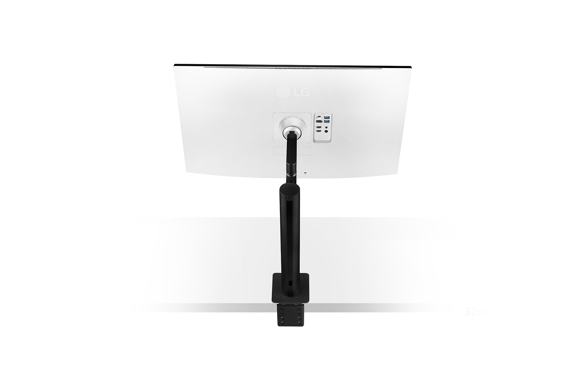 LG Ergo Ultrafine 32UN88AP-W Ecran PC 4K 32" - Dalle IPS résolution 3840x2160, 5ms 60Hz, HDR 10, DCI-P3 95%, Pied Ergonomique réglable, USB-C, Haut-parleurs