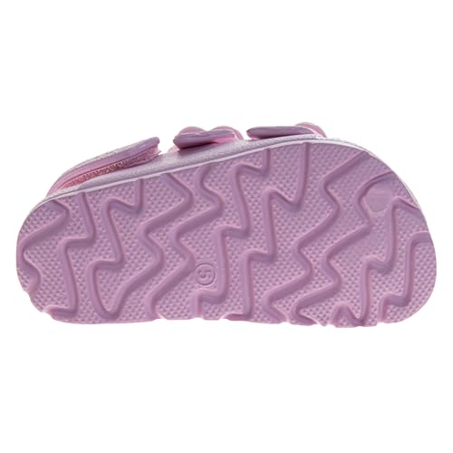 Image of Josmo Kids Double Buckle Sandals Boys Girls Adjustable Back Strap Summer Beach Pool Sandal (Size 5-10 Toddler)